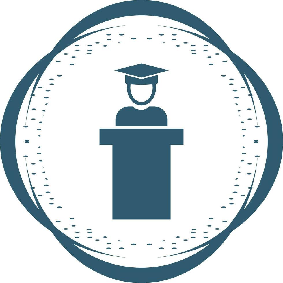 Guest Speaker Vector Icon