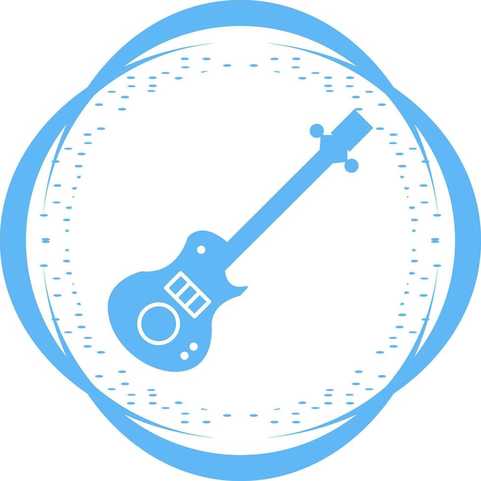 icono de vector de guitarra eléctrica