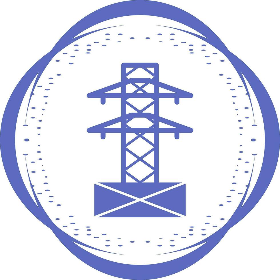 Electricity Tower Vector Icon