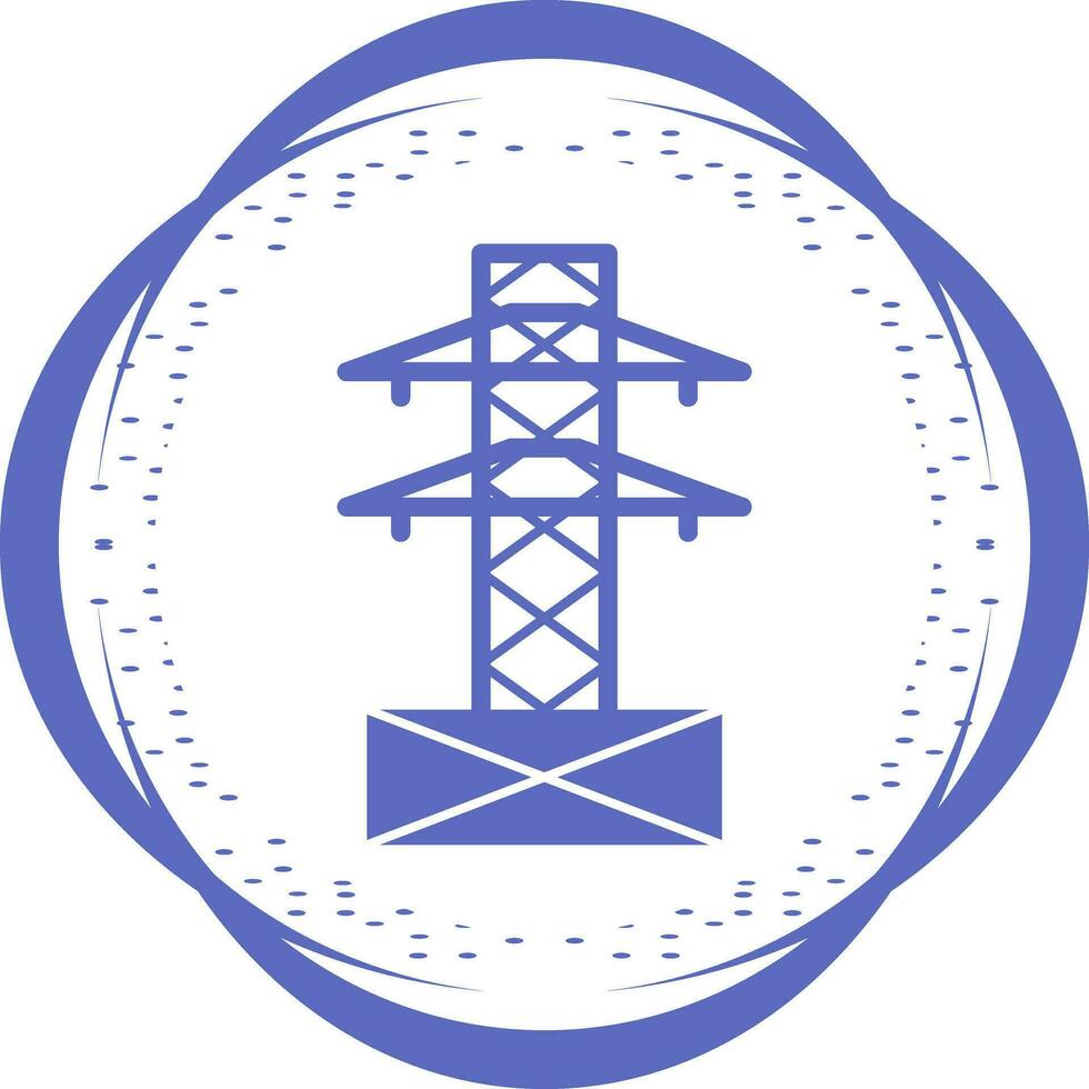 Electricity Tower Vector Icon