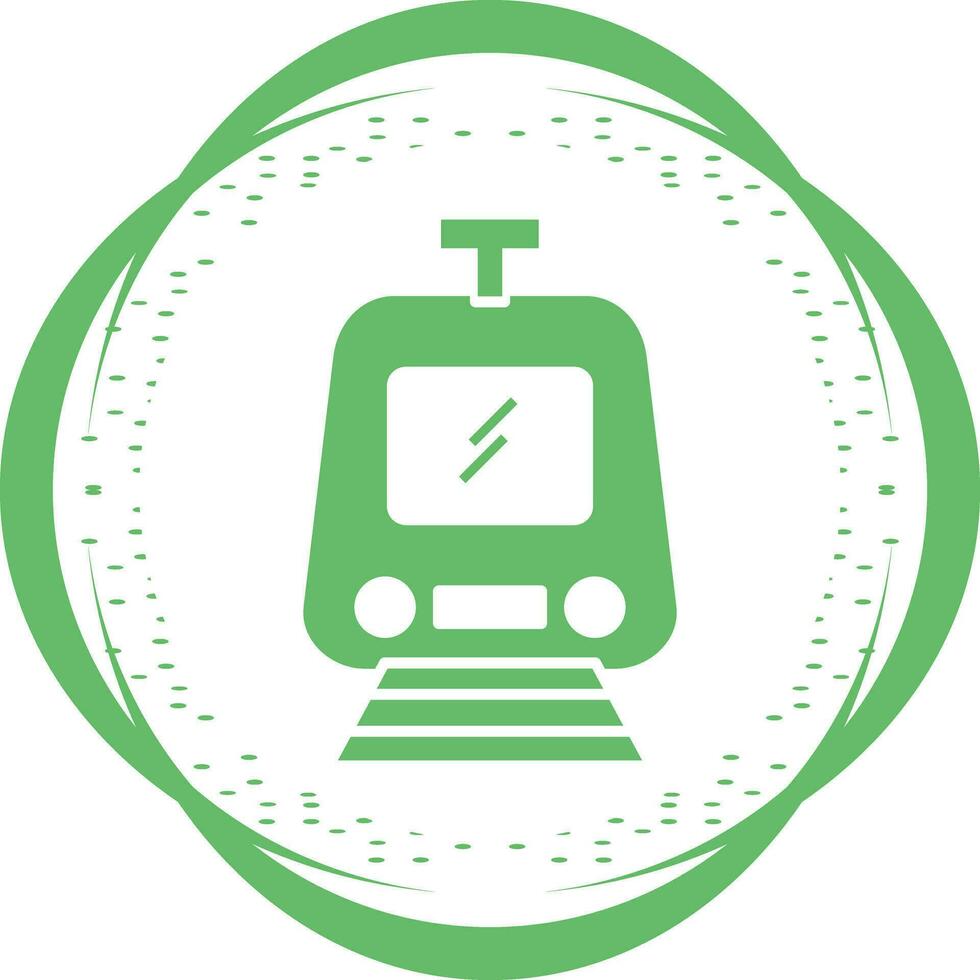 icono de vector de tren