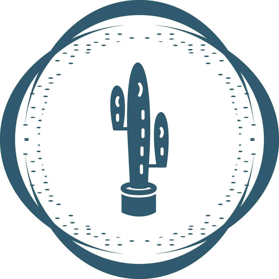 icono de vector de cactus