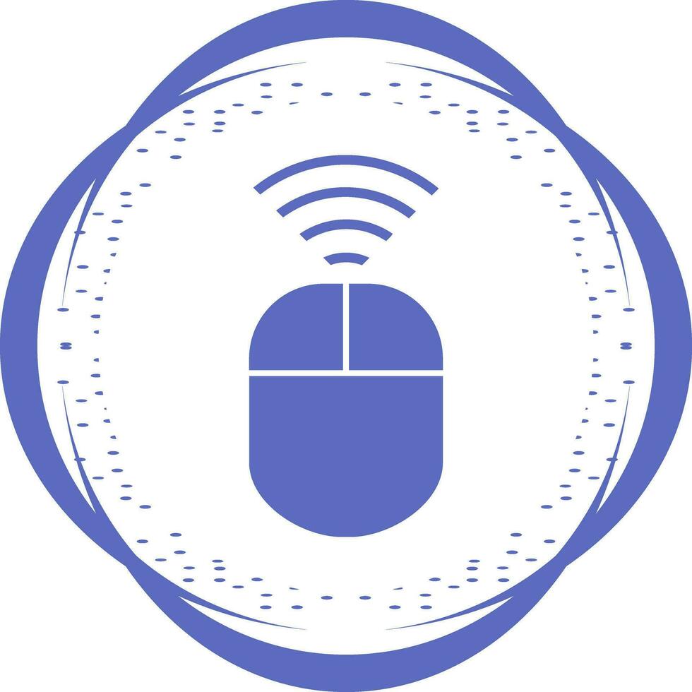 Wireless input device Vector Icon