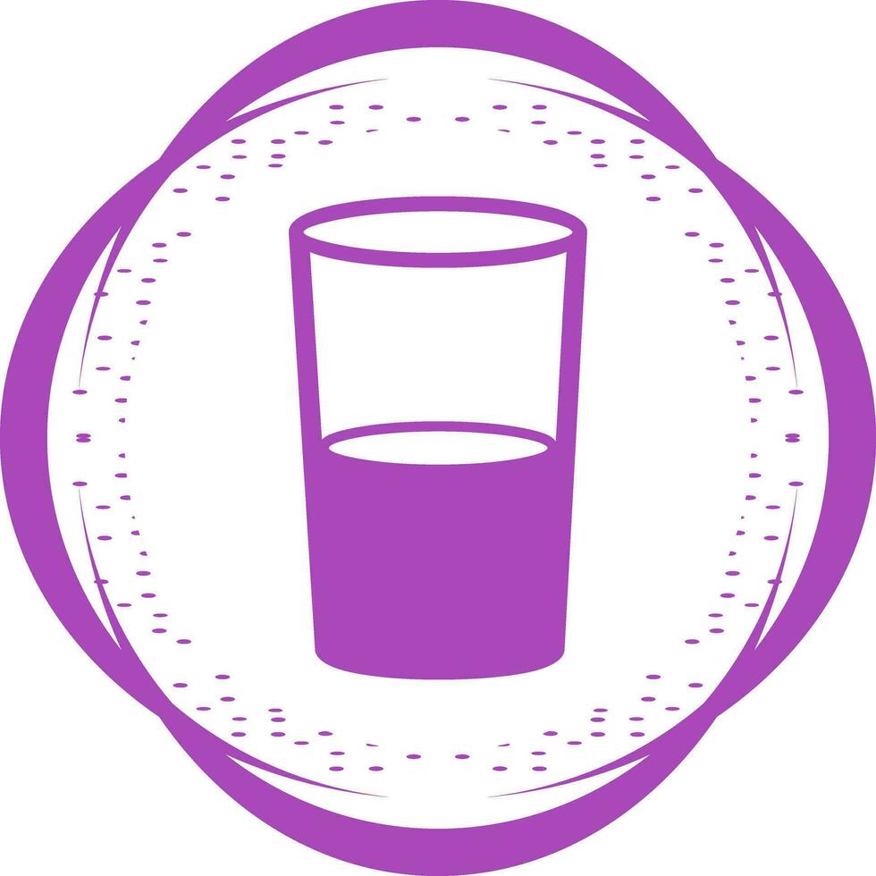 icono de vector de vasos de agua