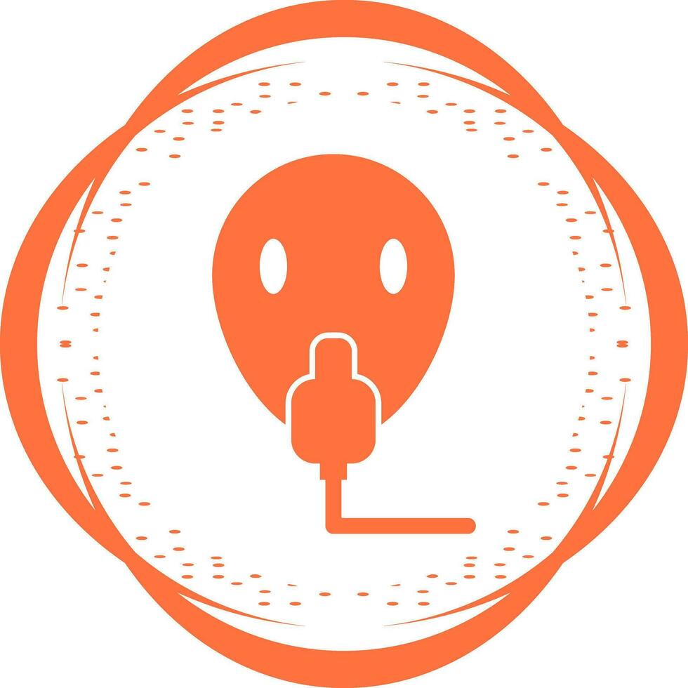 Oxygen Mask Vector Icon