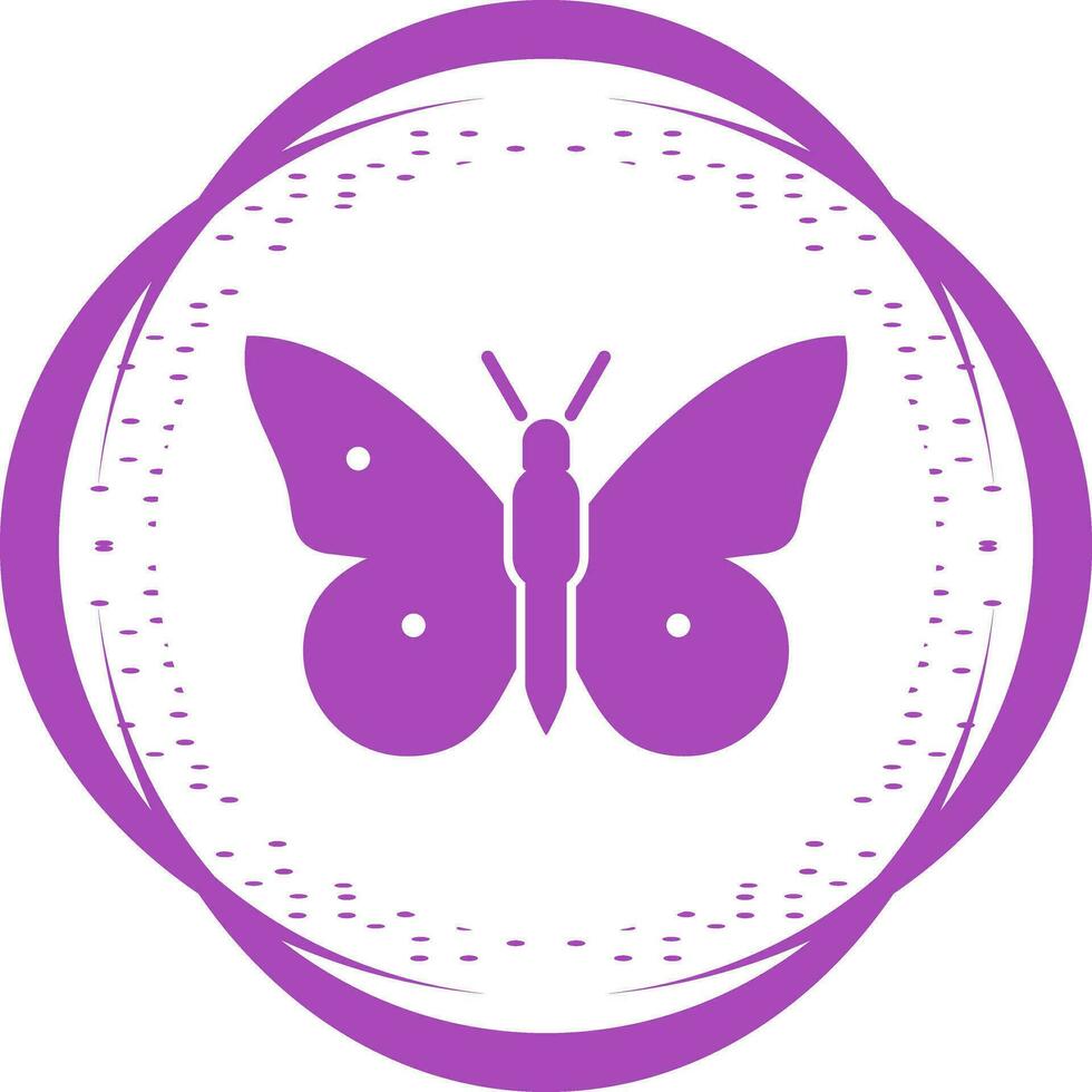 Butterfly Flying Vector Icon