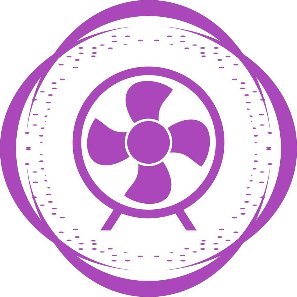 Electric Fan Vector Icon