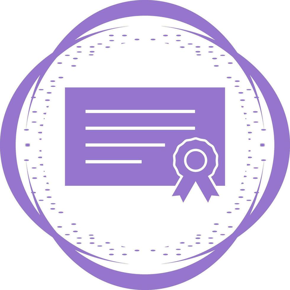 Diploma Vector Icon