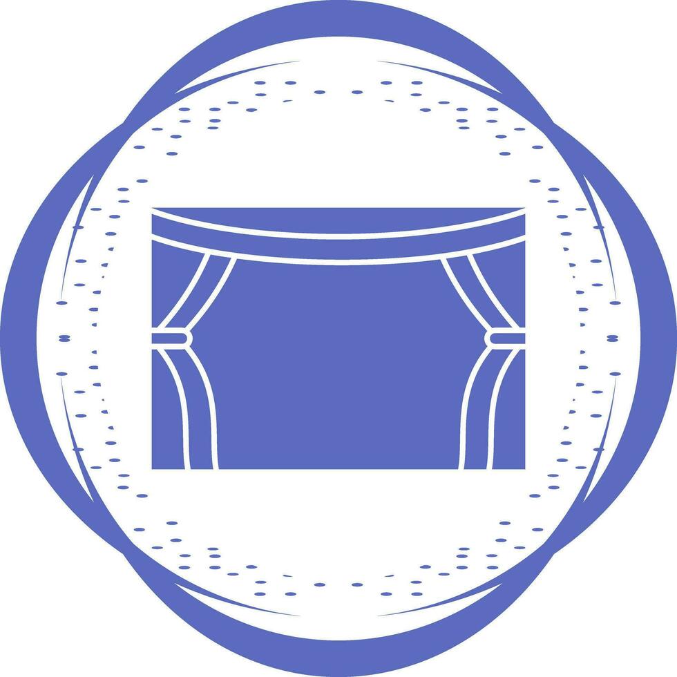 Stage Vector Icon