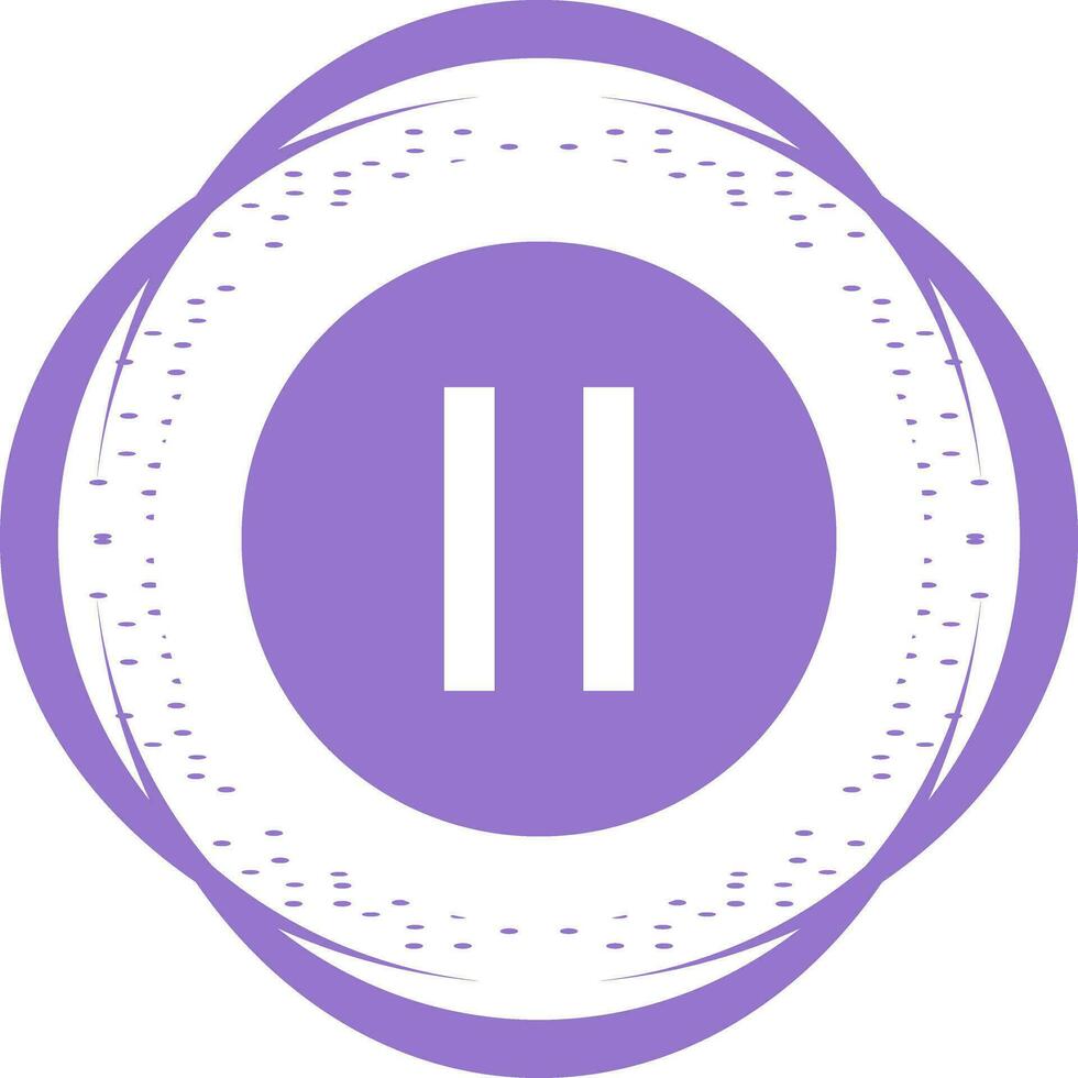 Pause Vector Icon