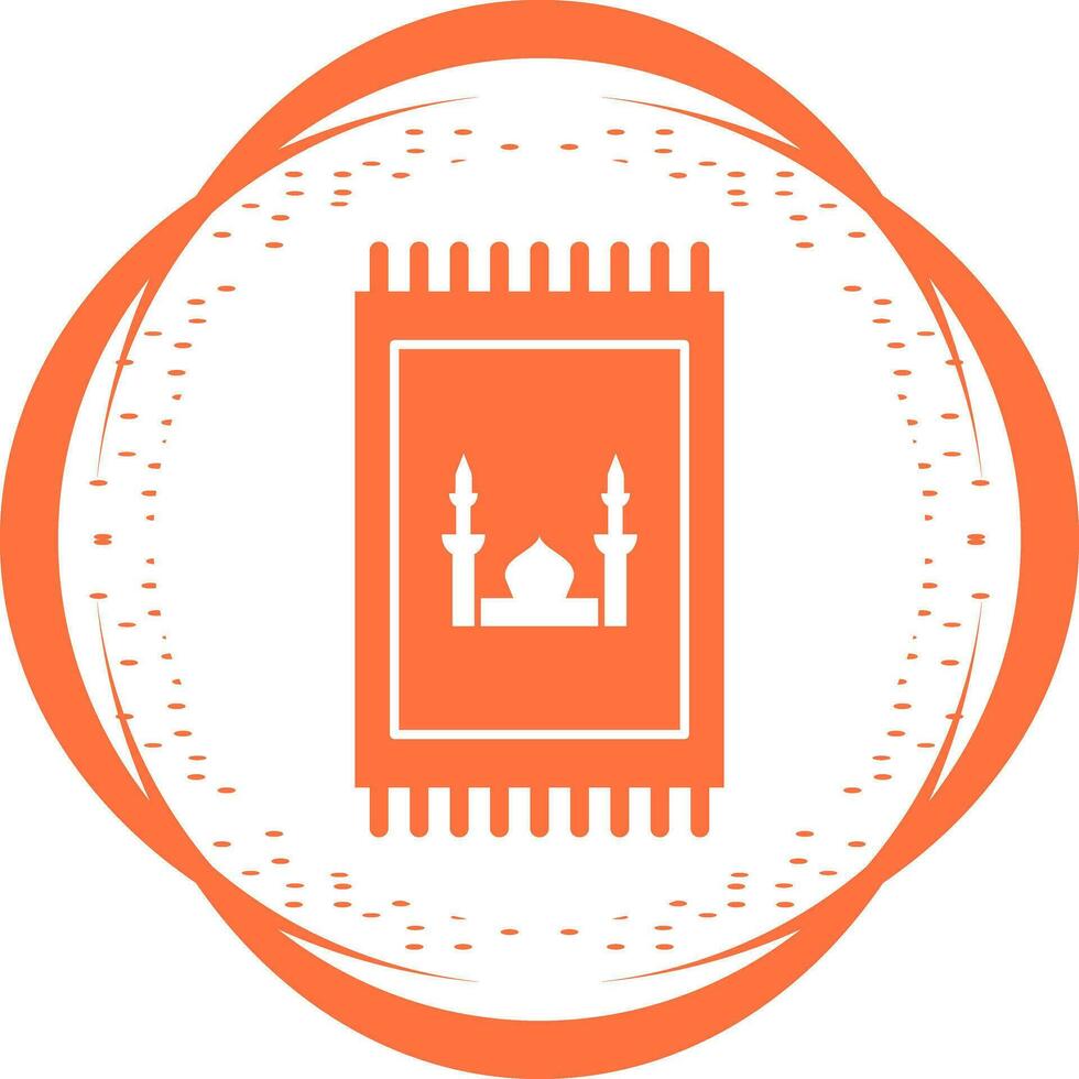 Prayer Rug Vector Icon