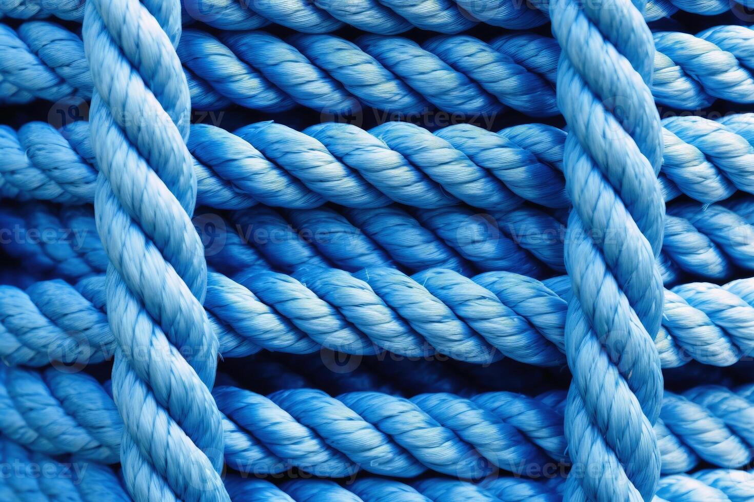 Ropes and knots sailing background created with technology. photo