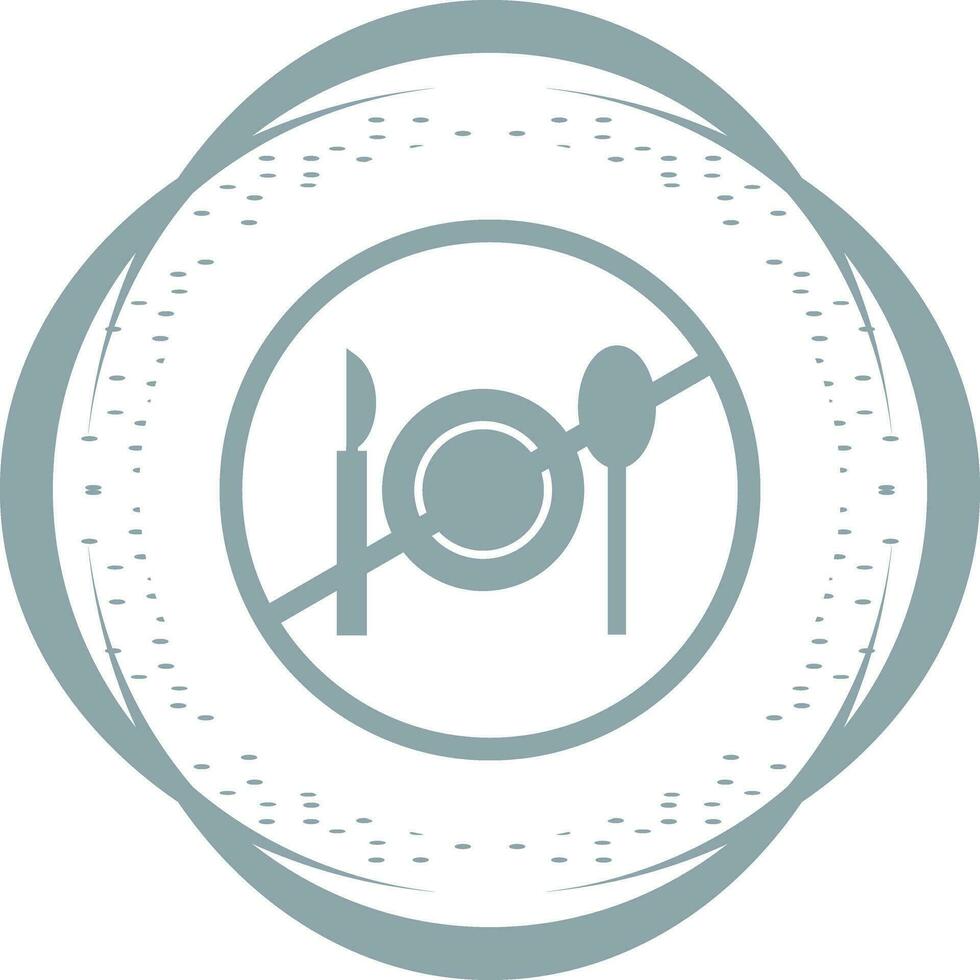 No Food Vector Icon