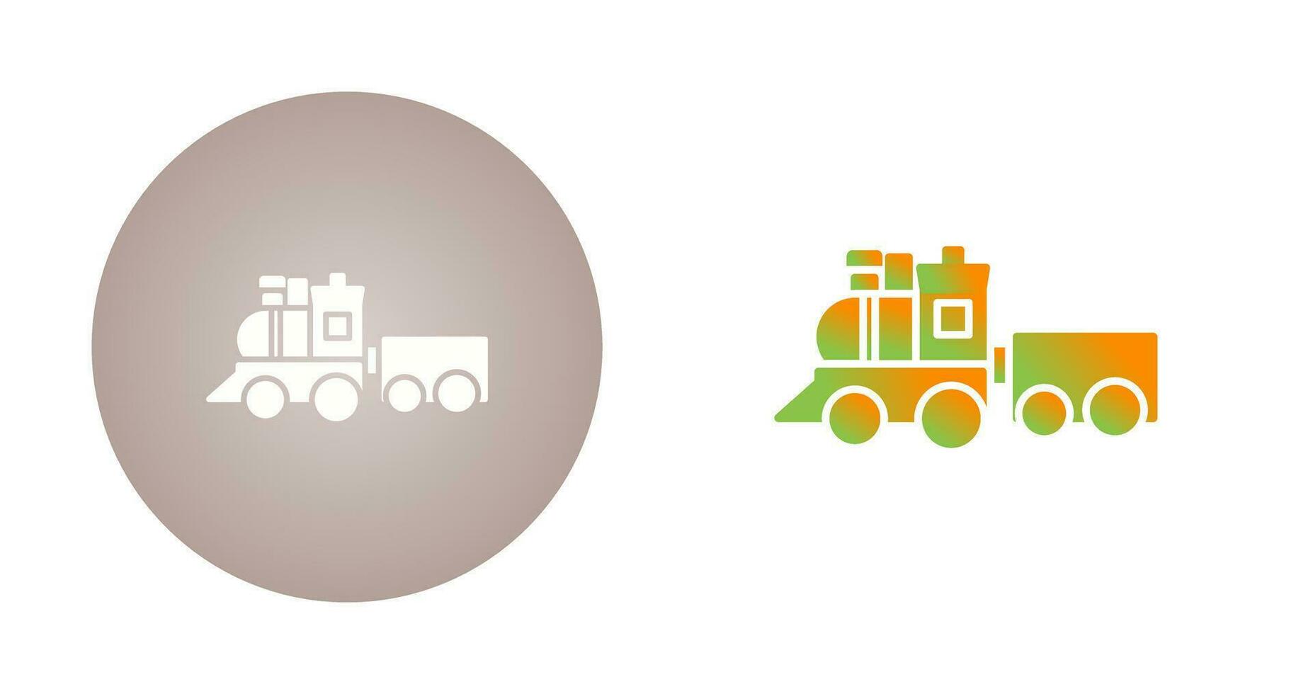 icono de vector de tren