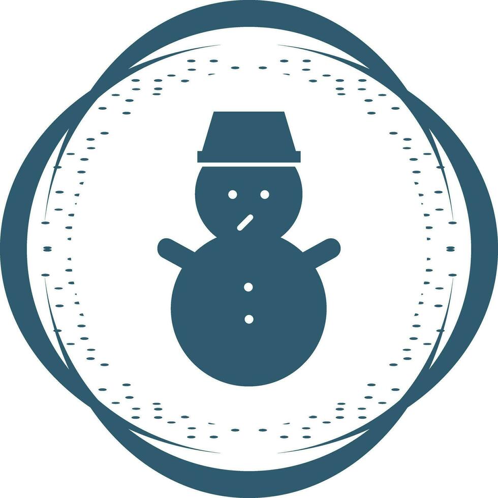 Snowman Vector Icon