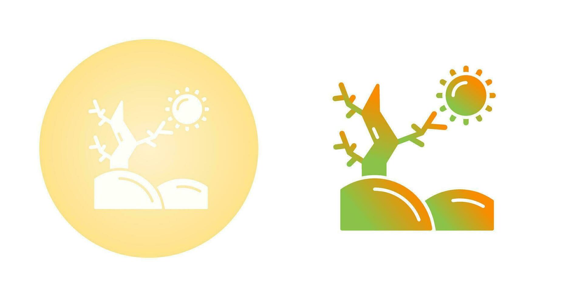 Desert Vector Icon