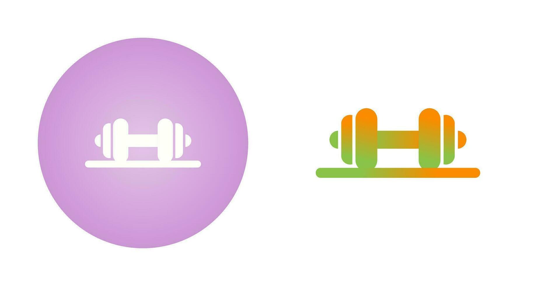 Dumbbell Vector Icon