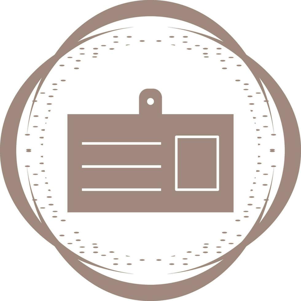 Pass Card Vector Icon