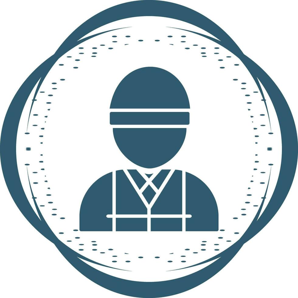 Industry Worker Vector Icon
