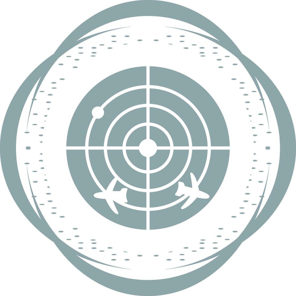 Radar Screen Vector Icon