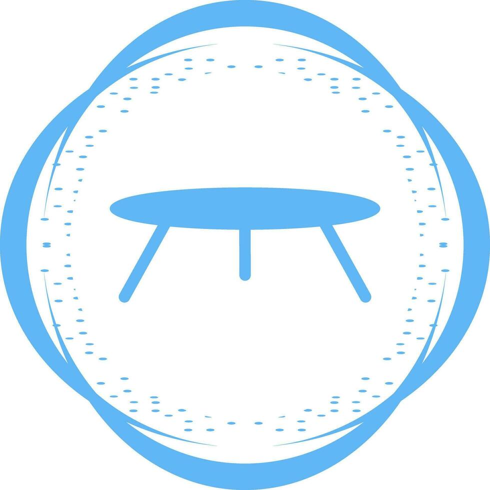 Small Table Vector Icon