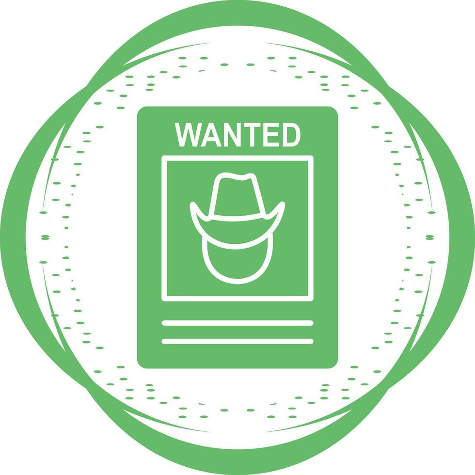 Wanted Poster Vector Icon
