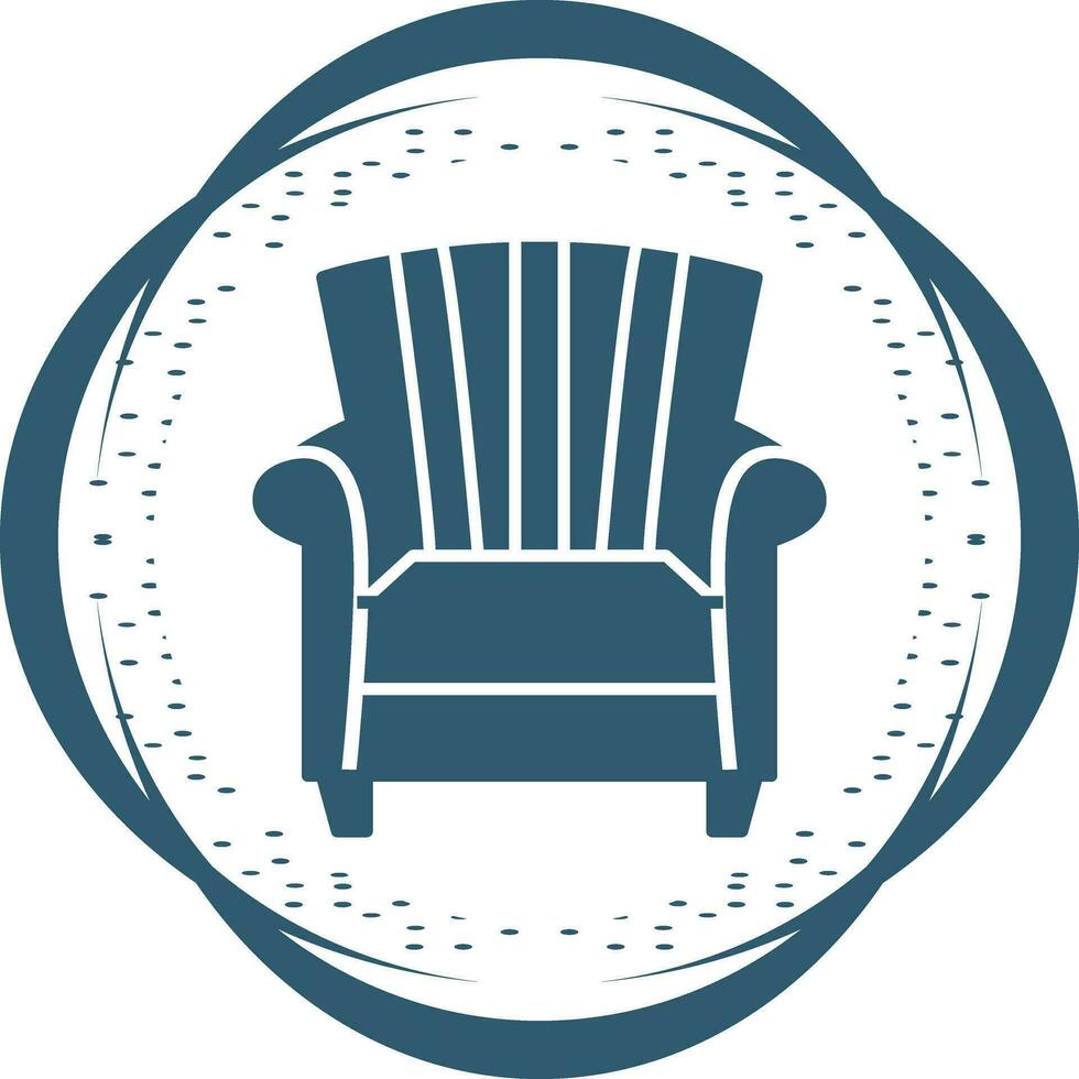 Single Sofa Vector Icon