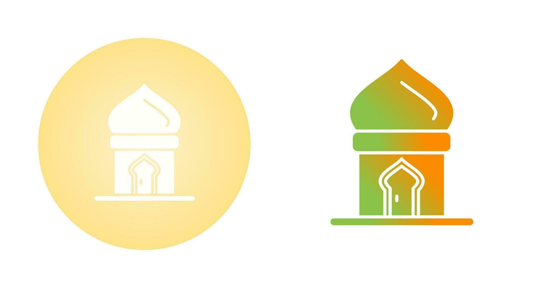 Masjid Door Vector Icon