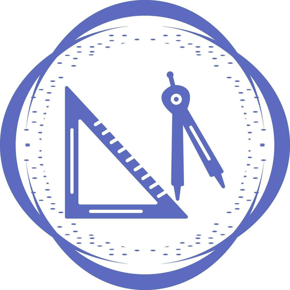 Set Square Vector Icon