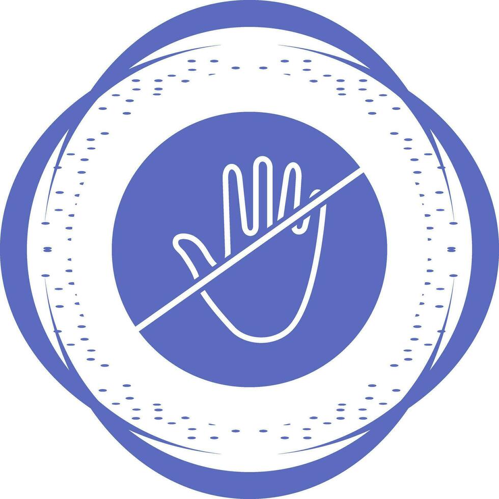 No Entry Sign Vector Icon