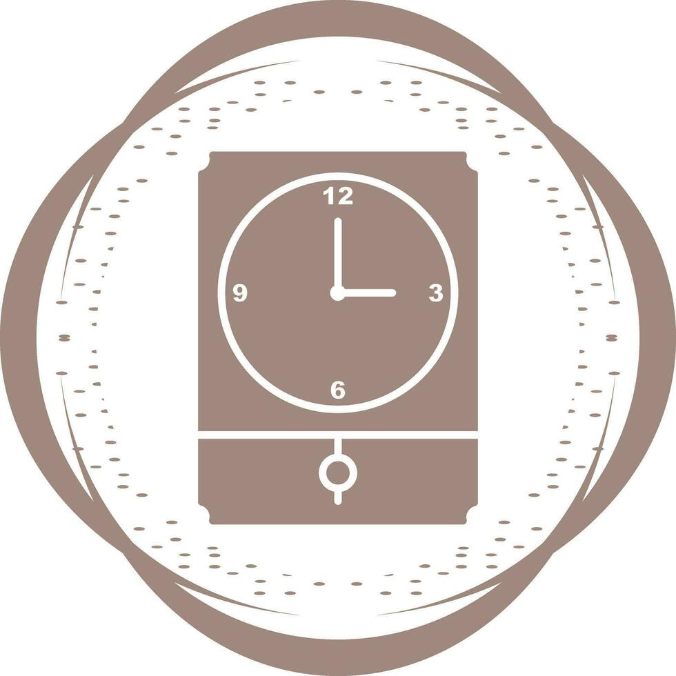 Large Clock Vector Icon