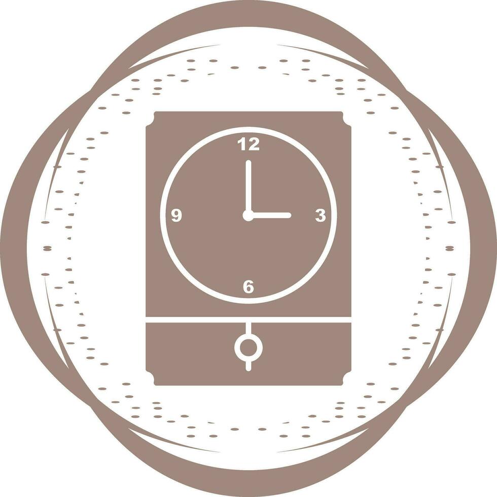 icono de vector de reloj grande