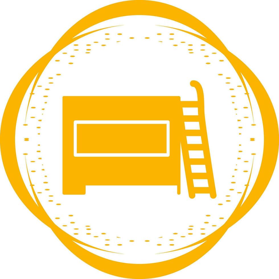 Bunk bed Vector Icon