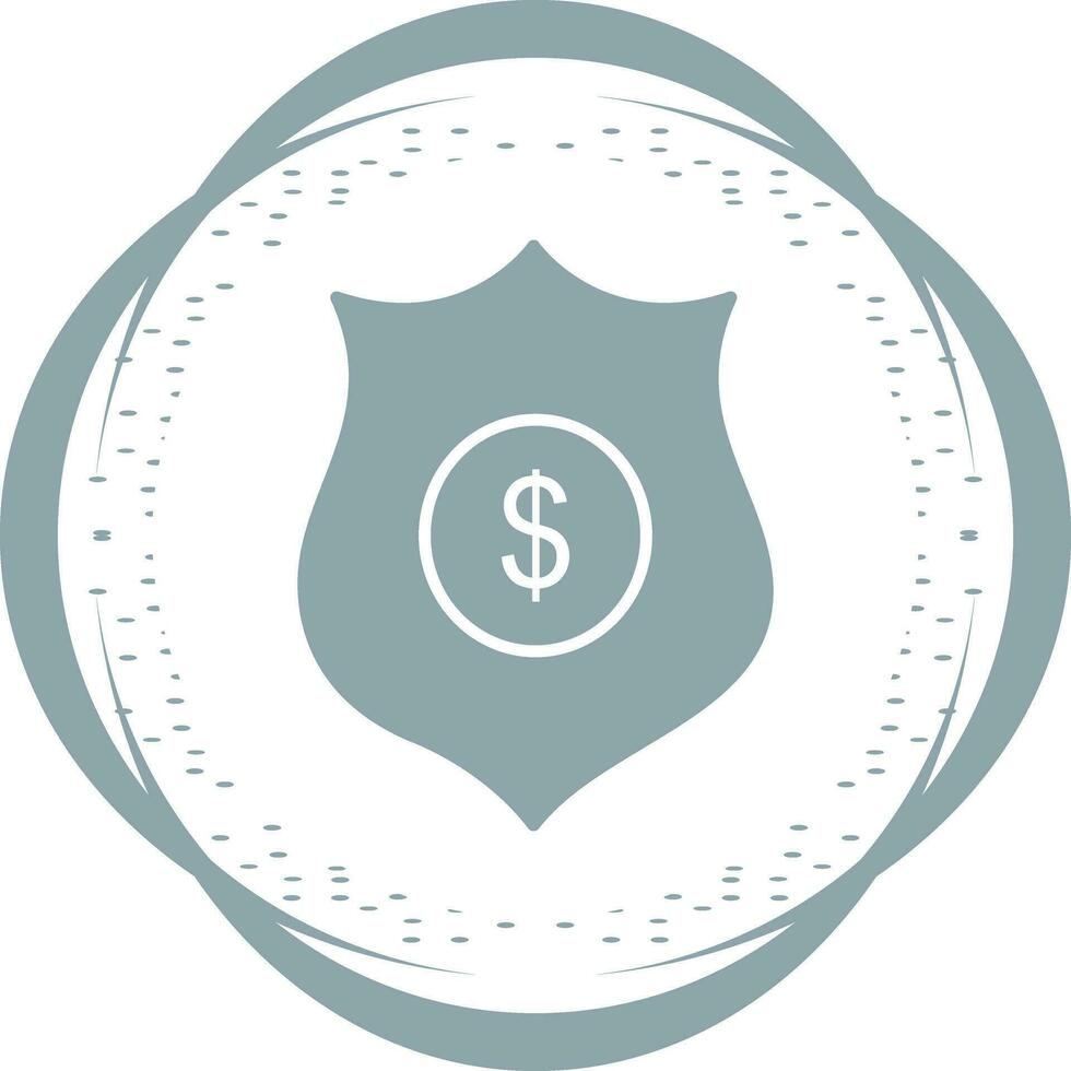 Dollar Badge Vector Icon