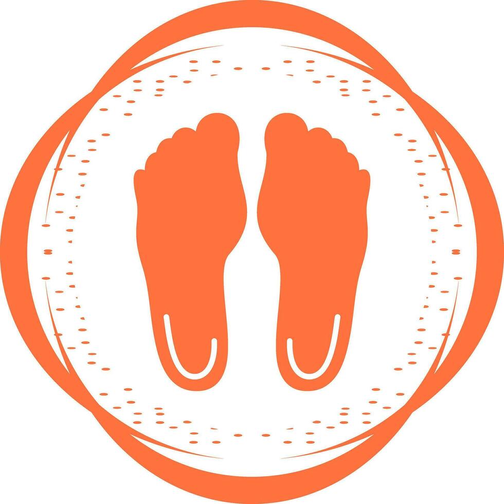 Feet Vector Icon