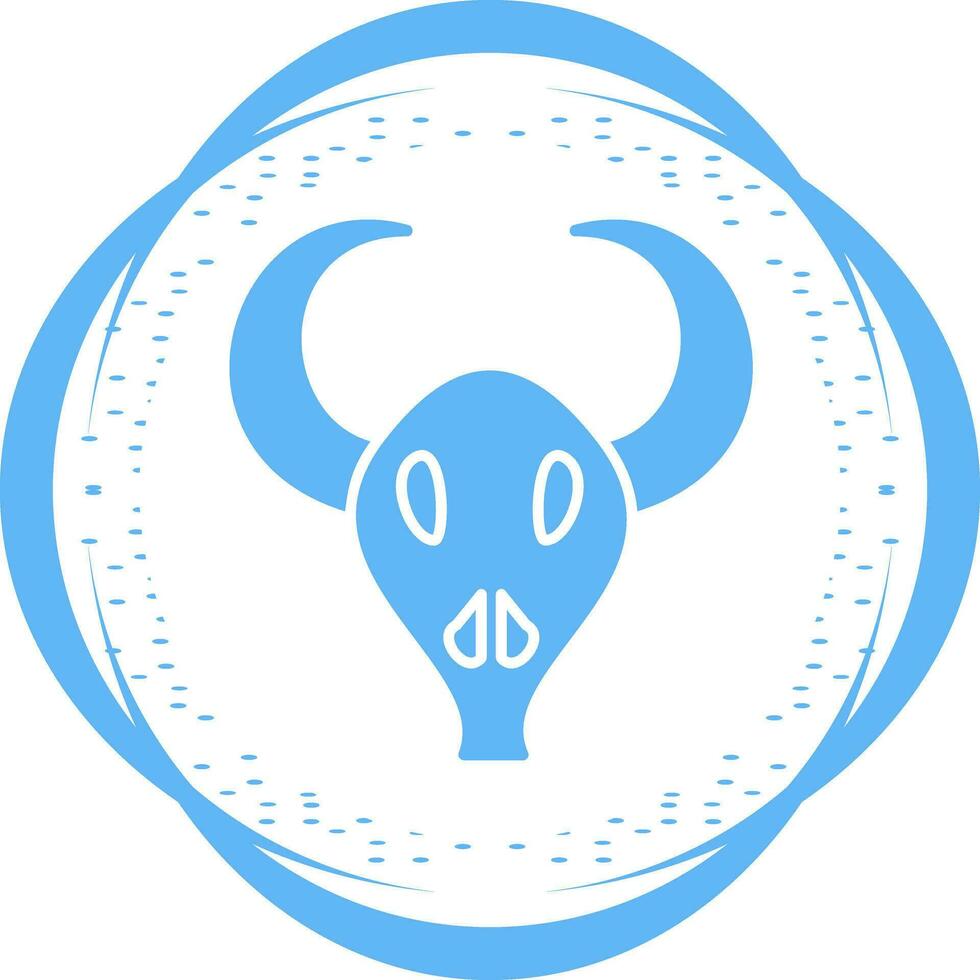 Bull Horns Vector Icon