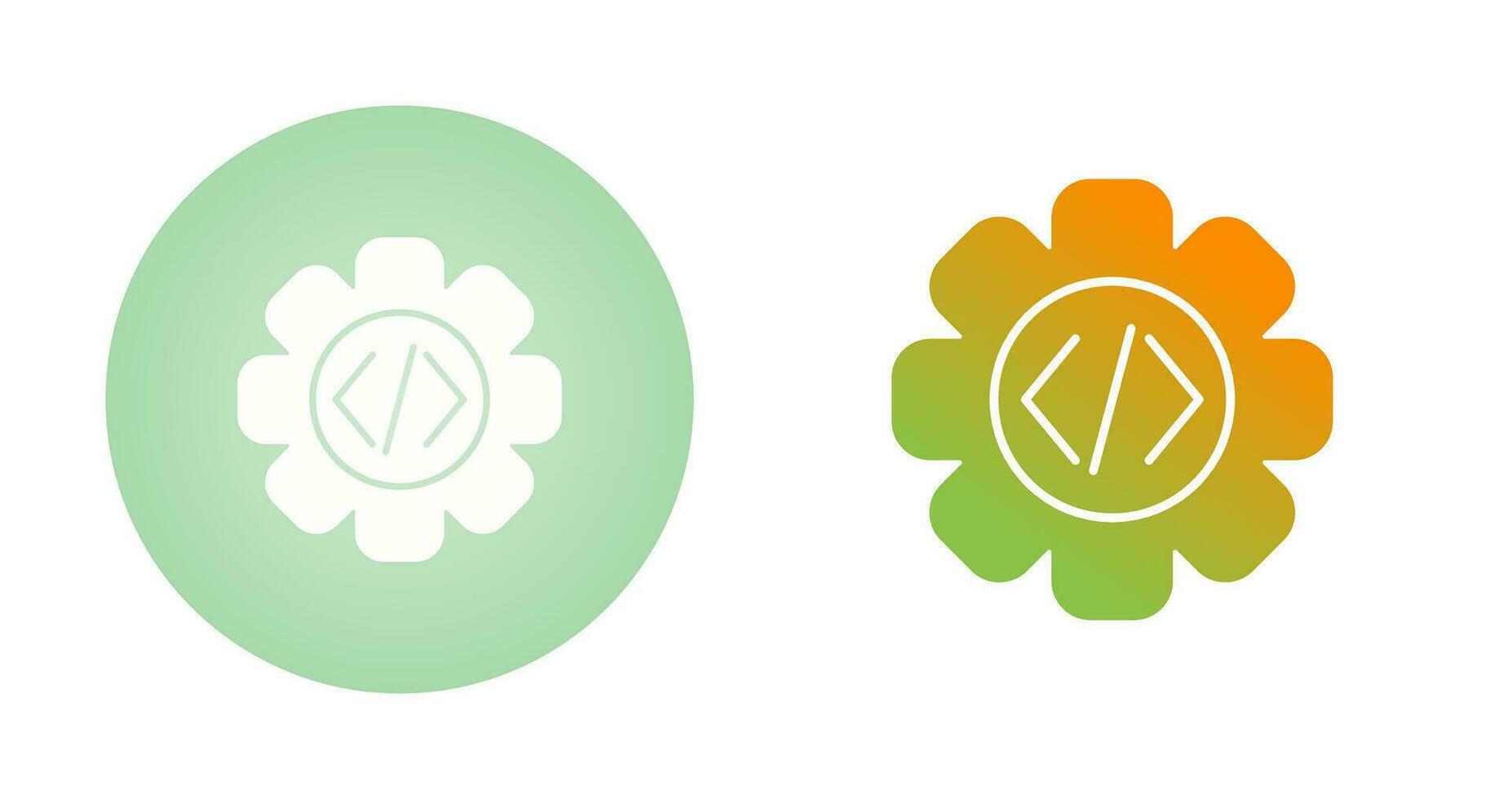 icono de vector de codificación