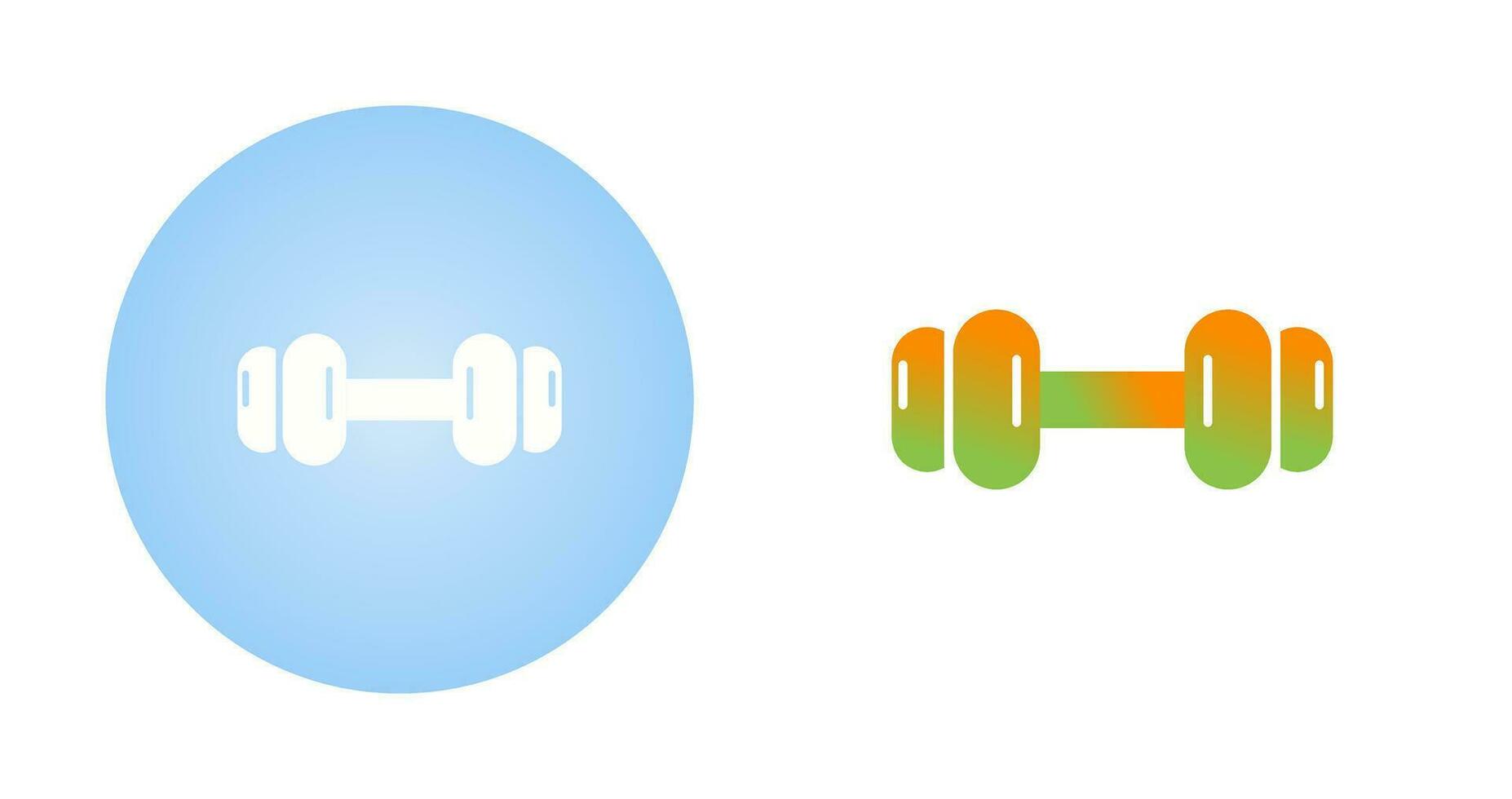 Dumbbells Vector Icon