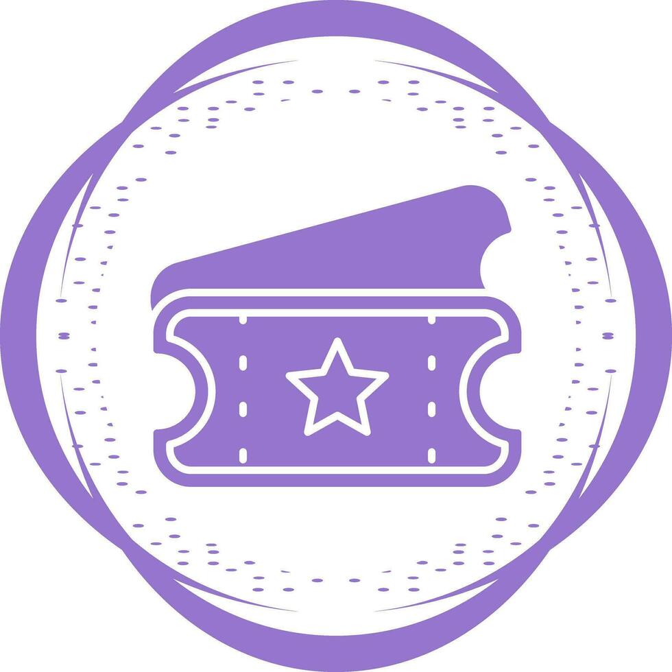 Ticket Vector Icon