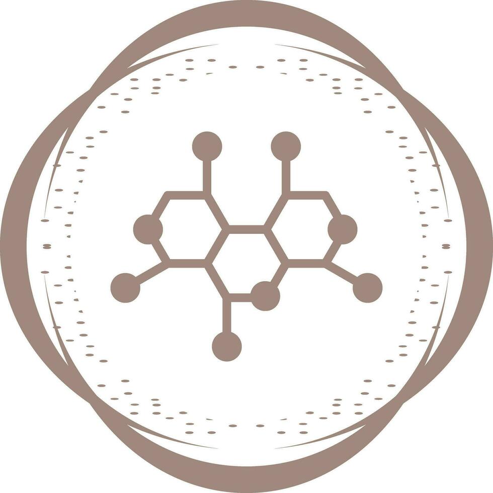 Molecule Structure Vector Icon