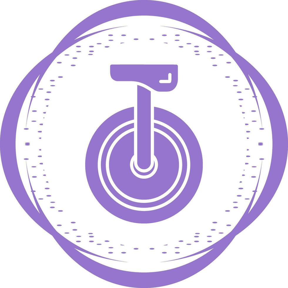 Unicycle Vector Icon