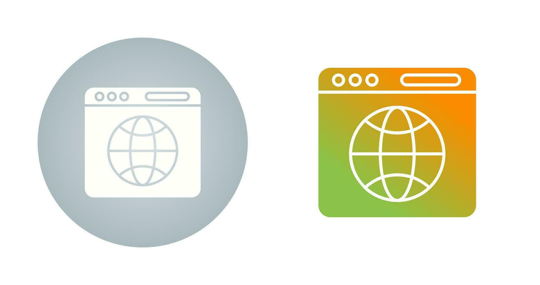 Browser Vector Icon