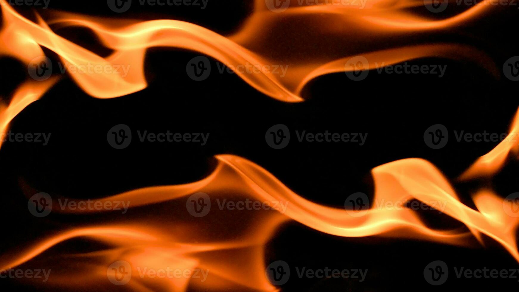 fire background burning flame frame on a black background photo