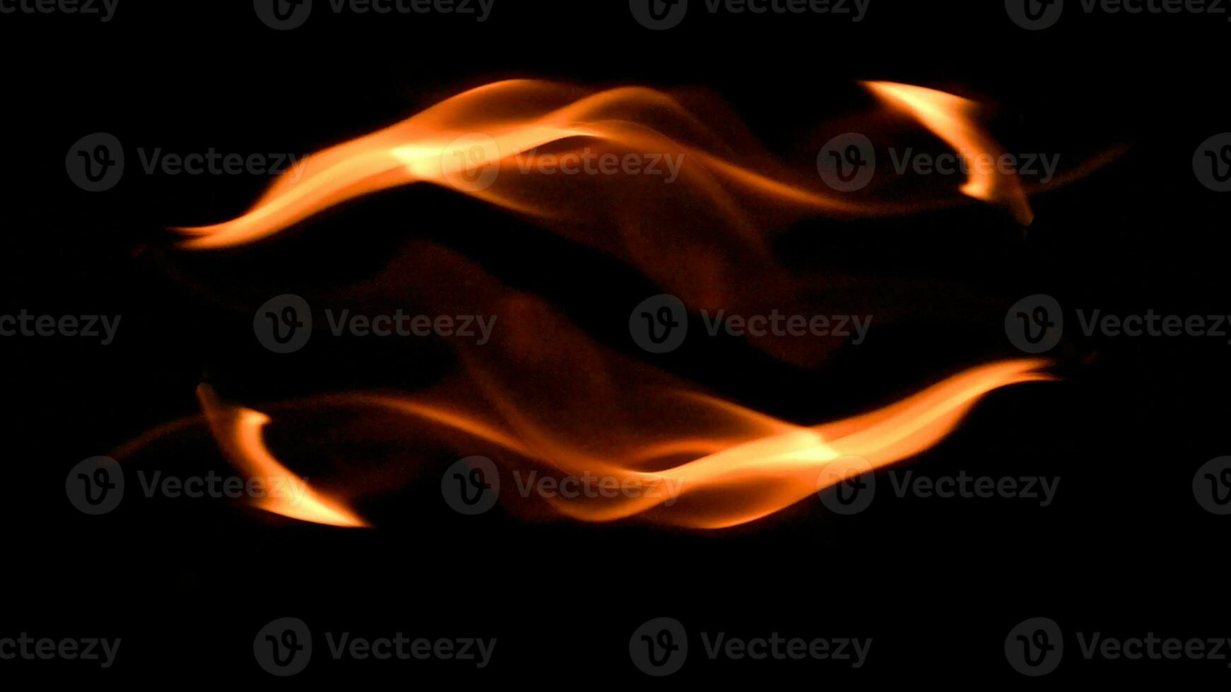 fire background burning flame frame on a black background photo