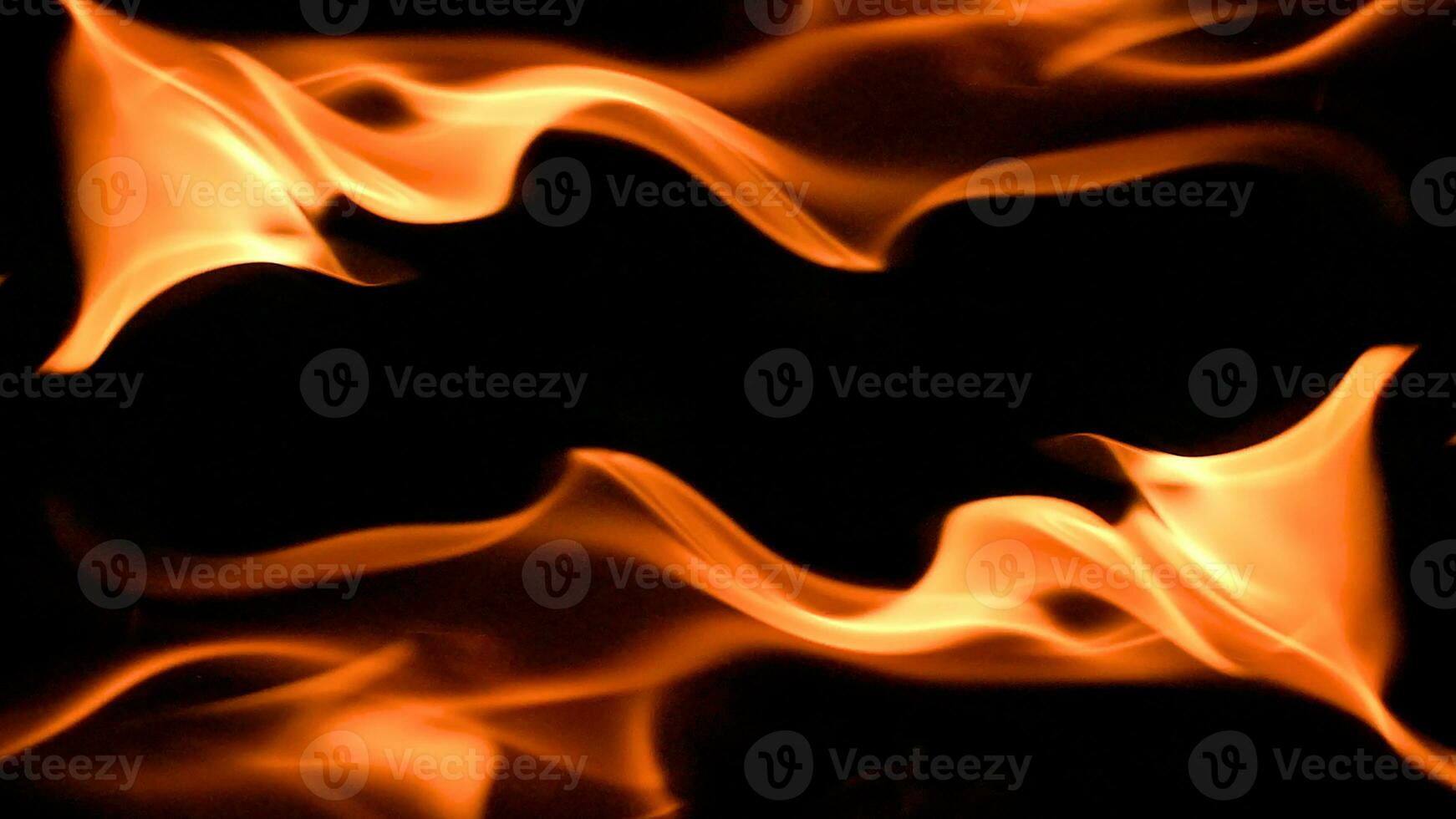 fire background burning flame frame on a black background photo