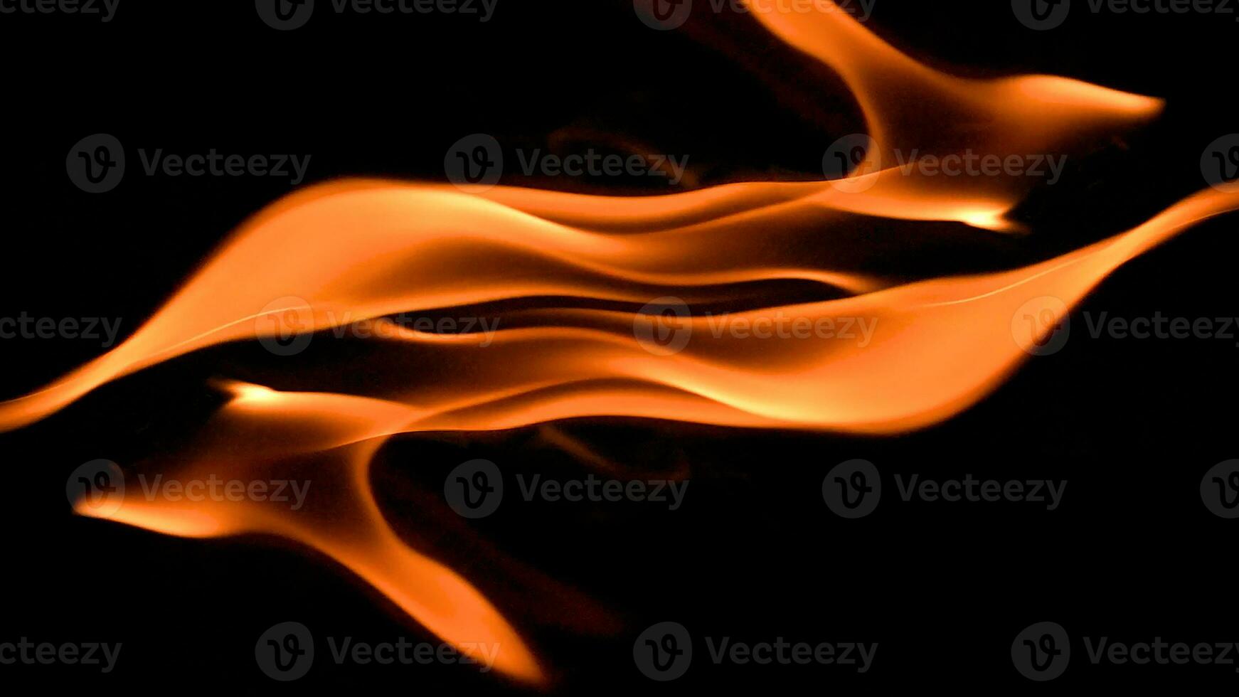 fire background burning flame frame on a black background photo