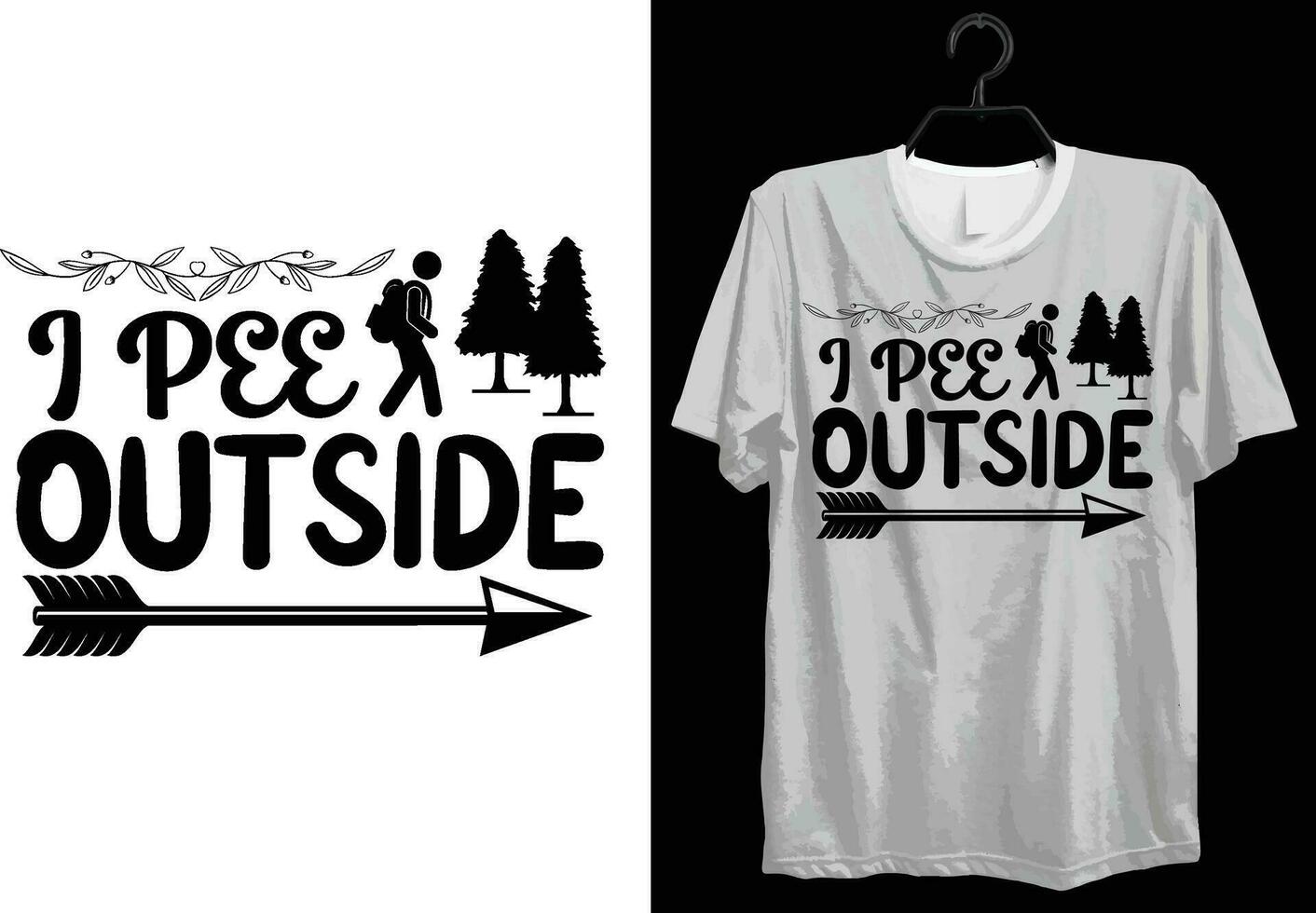 Camping T-shirt Design. Funny Gift Camping T-shirt Design For Camp Lovers. Typography, Custom, Vector t-shirt design. World All Camper T-shirt Design For Adventure