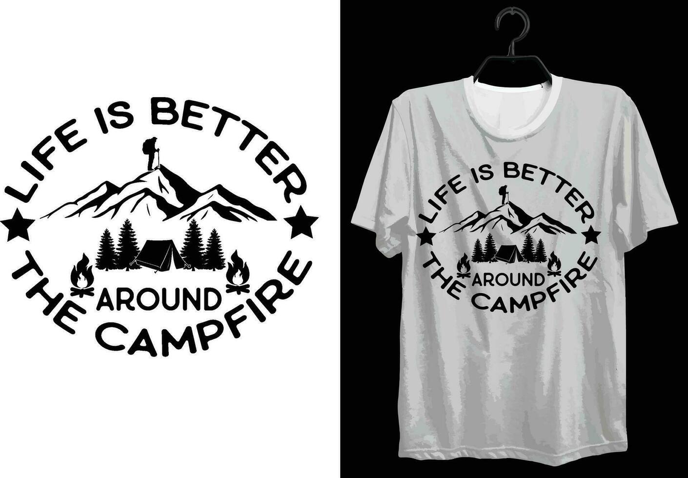 cámping camiseta diseño. gracioso regalo cámping camiseta diseño para acampar amantes tipografía, costumbre, vector camiseta diseño. mundo todas camper camiseta diseño para aventuras