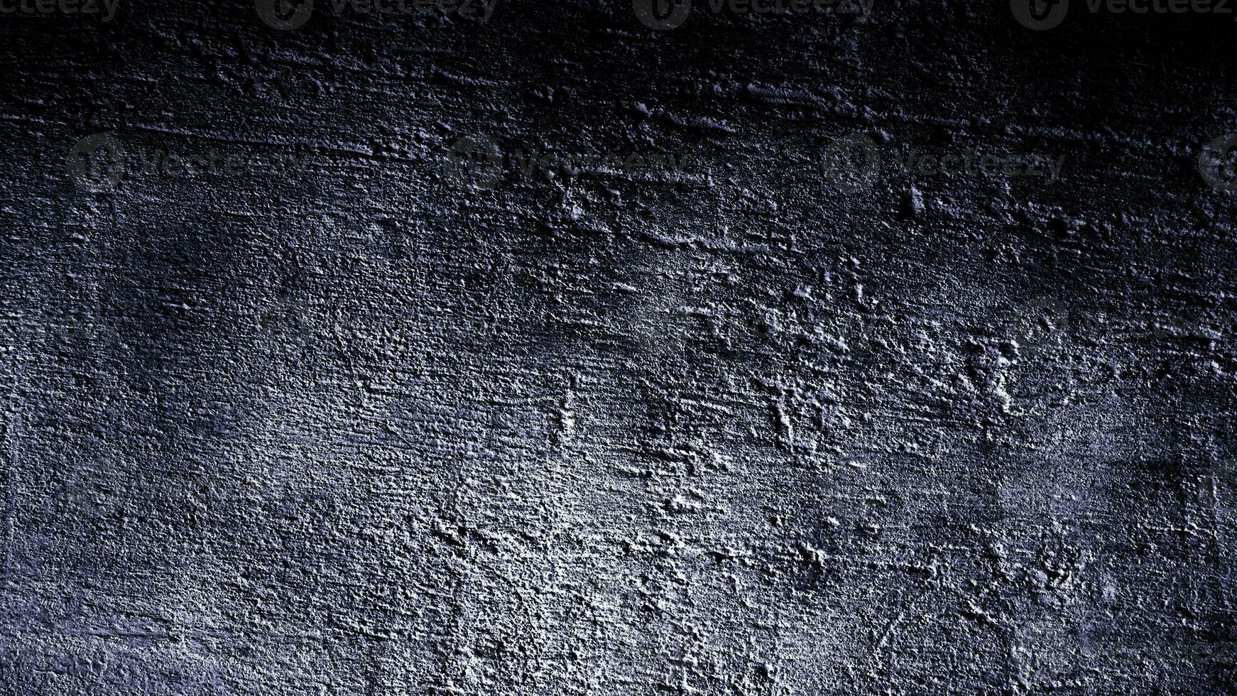 Beautiful abstract grungy dark stucco wall background, Beautiful empty stucco wall, Textured rough dark surface with space for text. photo