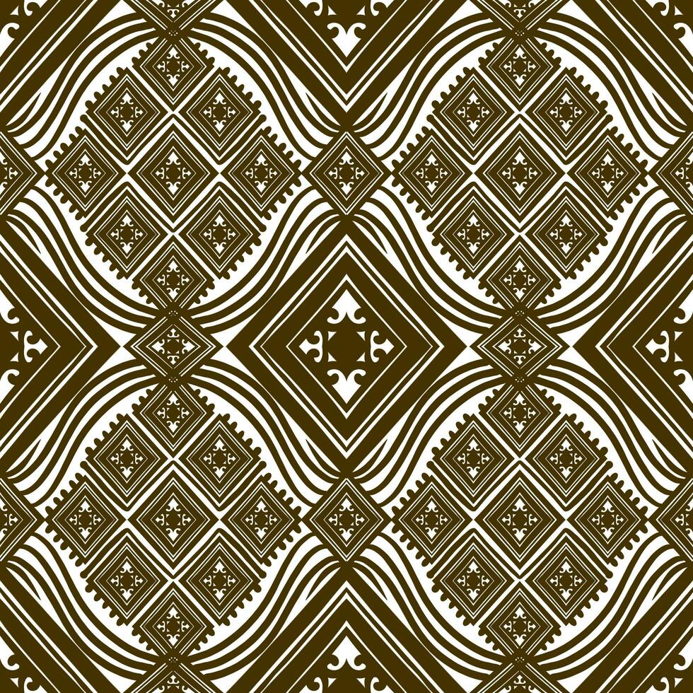Ikat geometric folklore ornament, Tribal ethnic texture. Seamless striped pattern in Aztec style, Figure tribal embroidery, Scandinavian, Ikat pattern photo